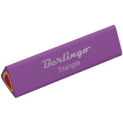 Ластик Berlingo "Triangle", треугольный, термопластичная резина, 44*15*15мм BLc_00110